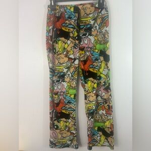 Cartoon Network All-Over Print Lounge Pajama Pants – Large